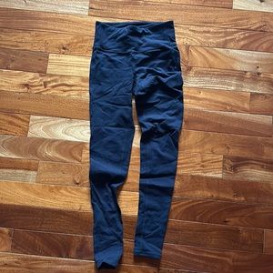 Athleta navy leggings size xs